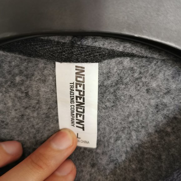 Grey Graphic Hoodie - Picture 3 of 4